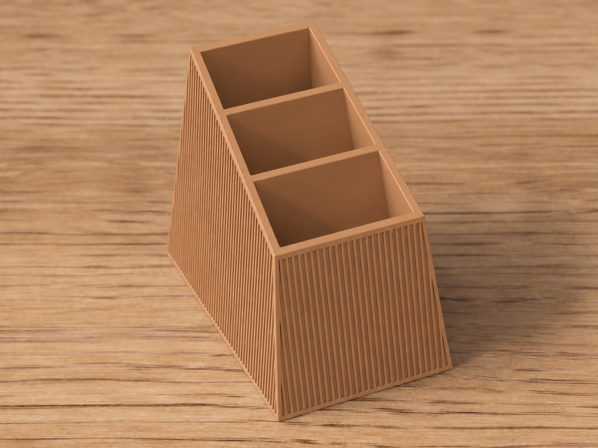 Japandi style houder voor afstandbedieningen remoteholder