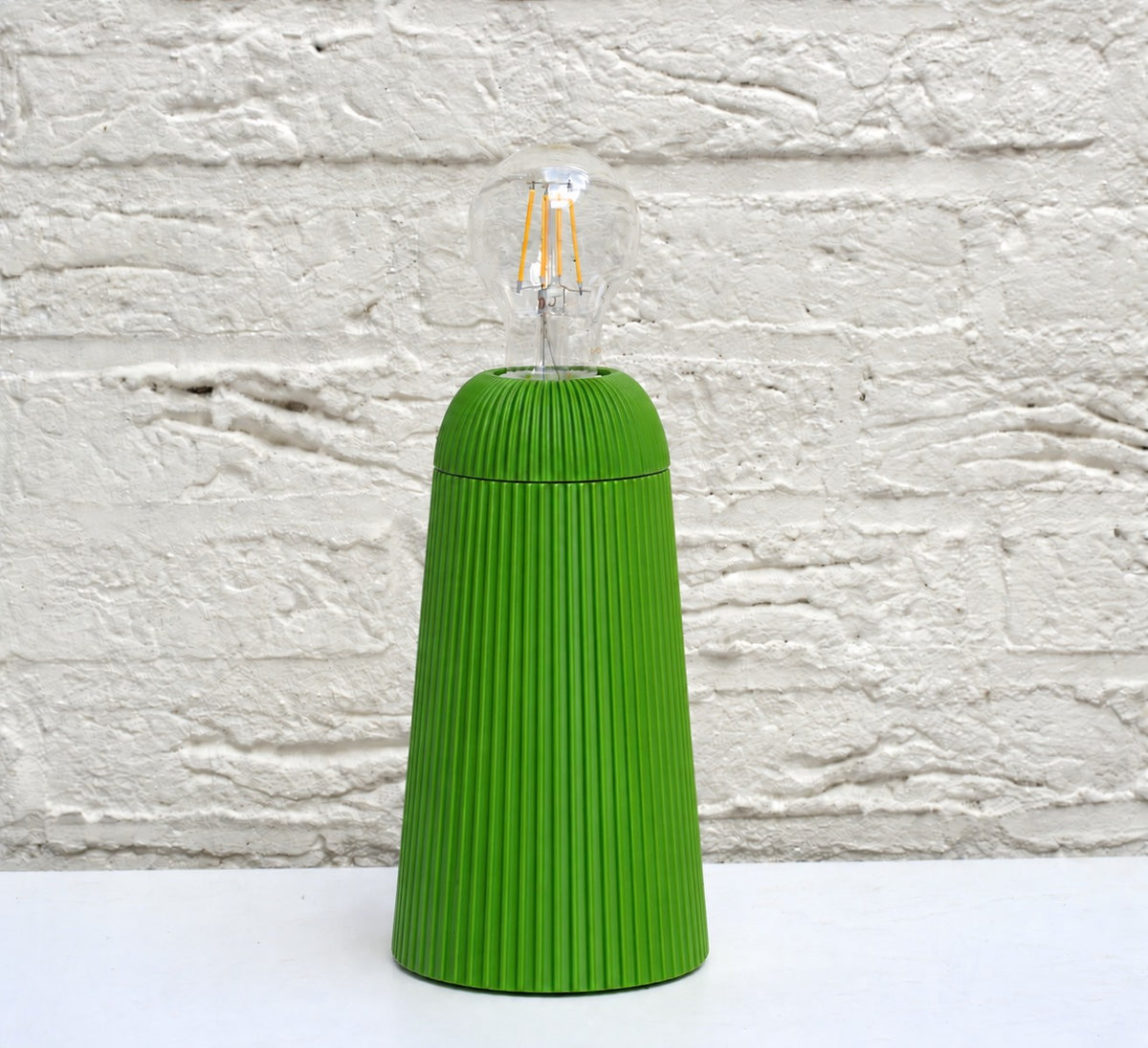 Tafellamp Kumo Cone Retro Glow – Groen/Oranje